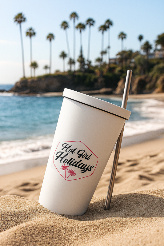 Hot Girl Holidays Tumbler