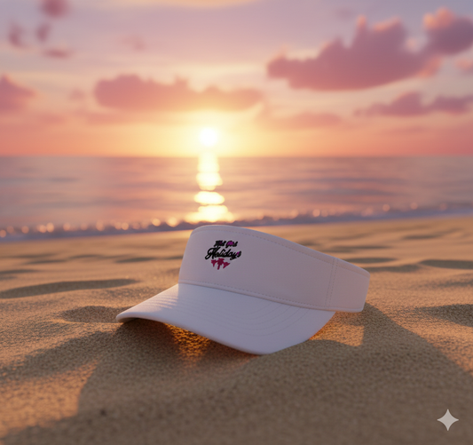 White Hot Girl Holidays Hat